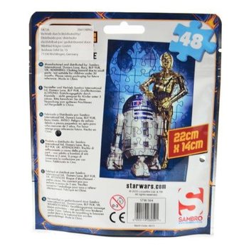 PUZZLE STAR WARS &Icirc;N BLINDBAG 22 X 14 CM (8 buc.)