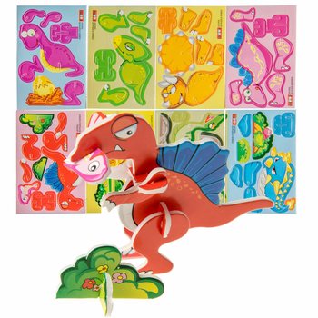 Puzzle-uri 3D Dinozauri (48 buc.)