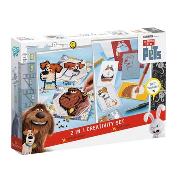 THE SECRET LIFE OF PETS - Set Creativ 2 în 1 (2 buc.)