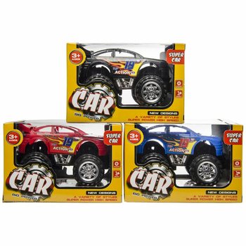 Monster Truck în Cutie Display (6 bucăți)