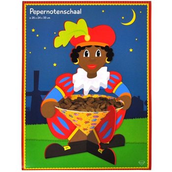 Bol Mare pentru Pepernoten Sf&acirc;ntul Nicolae 26 x 24 x 33 cm (6 buc.)