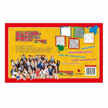 KINDEREN VOOR KINDEREN - Set de desenat și colorat (6 buc.)