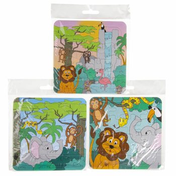Mix Puzzle-uri Jungle (14x14cm) - Pachet Avantajos 50 bucăți