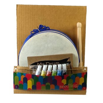 SEEDLING - DECOREAZĂ-ȚI PROPRIA TOBĂ | Set Creativ DIY Copii