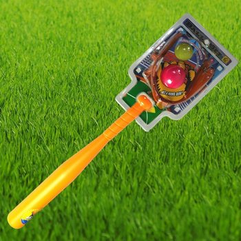 Bâtă de baseball cu minge și mănușă (6 buc.)
