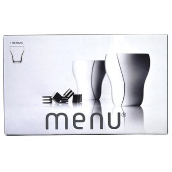 MENU - CANĂ TERMICĂ BLACK CONTOUR MEDIE 320 ML, SET DE 2