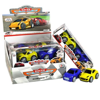 Set 2 Mașini cu Frățiune în Display (6 buc.)