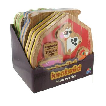 Puzzle din spumă cu animale pentru copii (8 buc.)