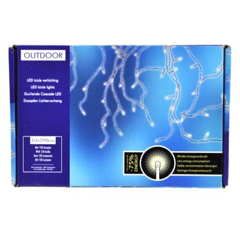 ILUMINAT DE CRĂCIUN PENTRU EXTERIOR - ȘIR CU 150 DE BECURI LED 2,9 METRI