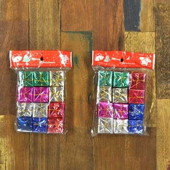 Cadouri Decorative de Crăciun Mini (Set 12)