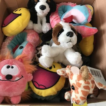 50 de Figurine de Pluș &icirc;n Cutie Cadou "Lucky Dip"
