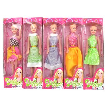 PĂPUȘĂ BEAUTY GIRL - MODEL 2 (6 buc.)