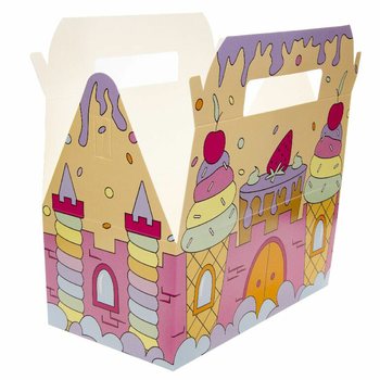Cutie Meniu Copii Castelul de Gheață - 22,5 x 12 x 9,5 cm (24 buc.)