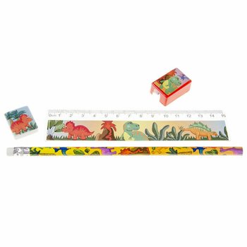 SET DE DESEN DIN 4 PIESE - DINOZAUR (24 buc.)