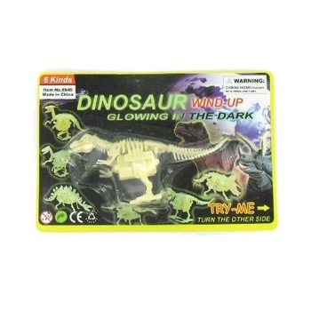 DINOZAUR CU MECANISM GLOW IN THE DARK (6 buc.)