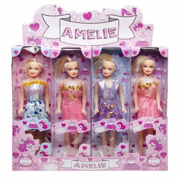 PĂPUȘI AMELIE ÎN DISPLAY (12 buc.)