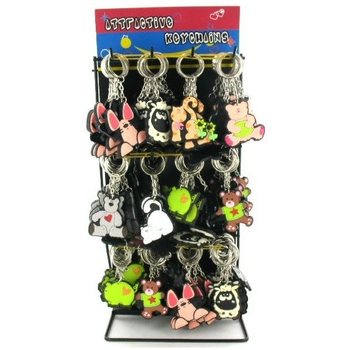 DISPLAY CU BRELOCURI: ANIMALE (144 buc.)