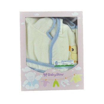 Halat de Baie Copii BABY BOW Galben / Albastru