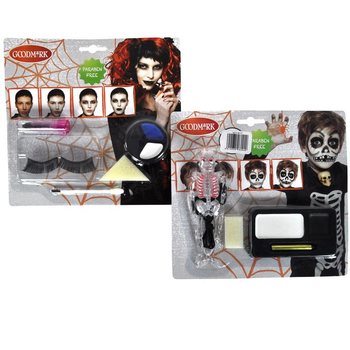 Set de Machiaj pentru Halloween pe Card (6 buc.)