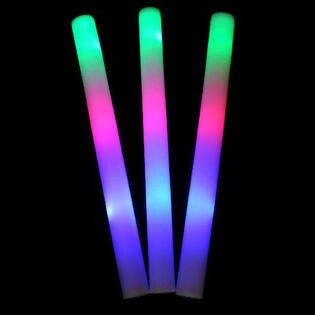 BAGHETE LED DIN SPUMĂ - MULTICOLOR PARTY STICK &Icirc;N DISPLAY (24 buc.)