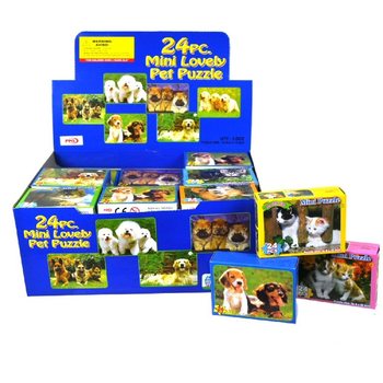 PUZZLE-URI SIMPATICE CU ANIMALE (36 buc.)