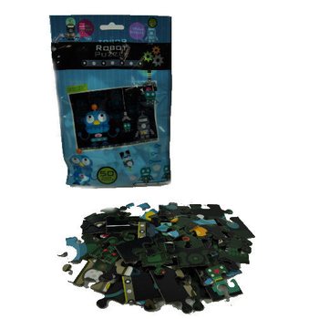 PUZZLE ROBOT, 50 piese (36 buc.)