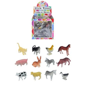 Jucării Animale de Fermă pentru Plicuri Surpriză (84 buc.)