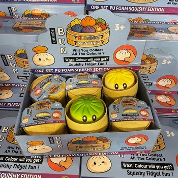 RAGE - Squishy Bun Dumplings MARI - ONE SET PU FOAM SQUISHY EDITION (12 buc.)