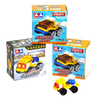 Cuburi de Construcție BRICKS (12 buc.)
