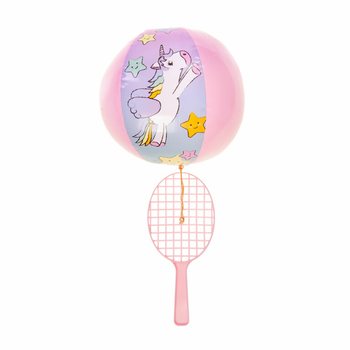 Rachetă Paddle cu Minge - Unicorn (12 buc.)