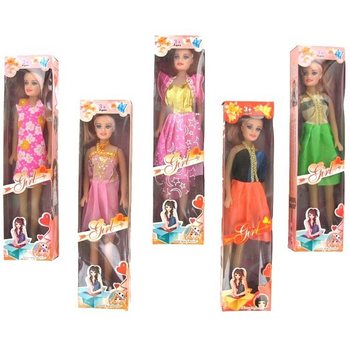 PĂPUȘĂ BEAUTY GIRL - MODEL 3 (6 buc.)