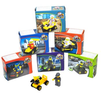 Blocuri de Construcție BRICKS Mașinuțe (9 piese)