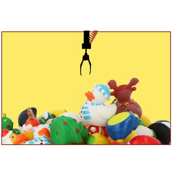 Mix Rățuște de Crăciun 6cm (12 bucăți) - Cadouri Festive