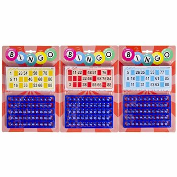 Set de Joc Bingo pe Card (6 bucăți)