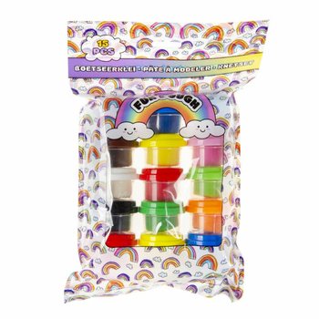 FUN DOUGH - PLASTILINĂ &Icirc;N BORCĂNAȘE (1 pungă de 15 buc.)