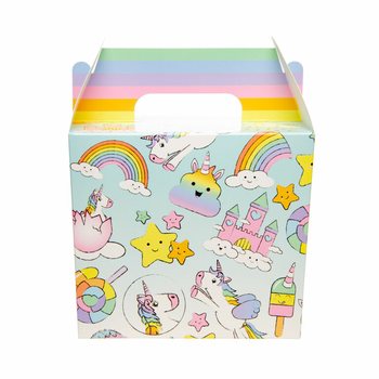 Cutie Meniu Copii / Cutie Cadou Unicorn 14x10x17 cm (12 buc.)