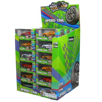 MAȘINUȚE DIN METAL SCARA 1:64 (48 buc.)