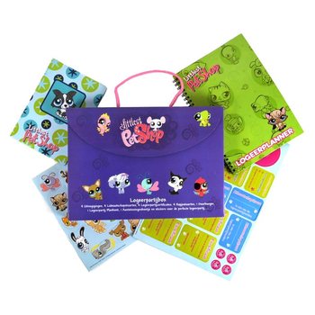 HASBRO - MY LITTLEST PETSHOP CUTIE PENTRE PETRECERE &Icirc;N PIJAMALE (7 piese)