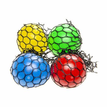 MINGE SQUISHY - Diametru: 5 CM - MIX CULORI STRĂLUCITOARE &Icirc;N DISPLAY (24 buc.)