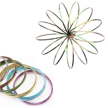 Inele Magice / Flow Rings - Inel Magic Kinetic 3D - MULTI COLOR | PE CARD (12 buc.)