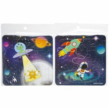 Mix Puzzle Spațiu - 14x14 cm (50 bucăți)