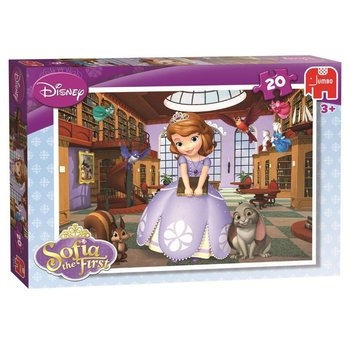 PUZZLE JUMBO DISNEY SOFIA ÎNTÂI ÎN BIBLIOTECĂ 20 PIESE (5buc)