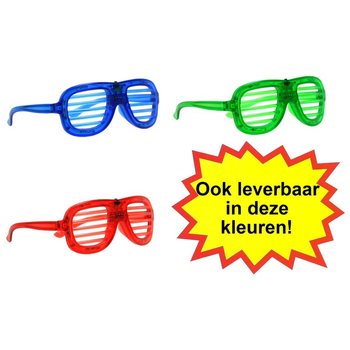 OCHELARI SHUTTER SHADES CU ILUMINARE - CULOARE: GALBEN (12 buc.)