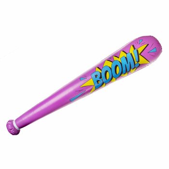 B&acirc;tă Gonflabilă Mare 'Boom!' - 85cm - Mix Culori (12 buc.)