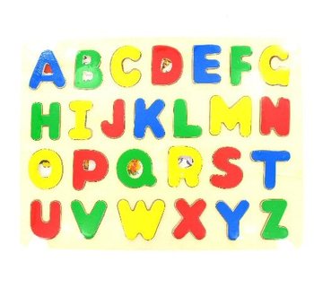 Puzzle ABCD din Lemn (6 buc.)