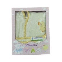 Halat de Baie pentru Copii BABY BOW Galben | B2B Grossist
