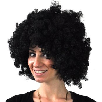 Perucă Afro Neagră (5 buc.) - Distribuitor Party