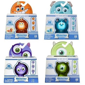 FIGURINE DISNEY PIXAR MONSTERS UNIVERSITY ROLL-A-SCARE (8 buc.)