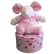 JUCĂRIE DE PLUȘ BABY BOW &Icirc;N CUTIE CADOU - MODEL 11