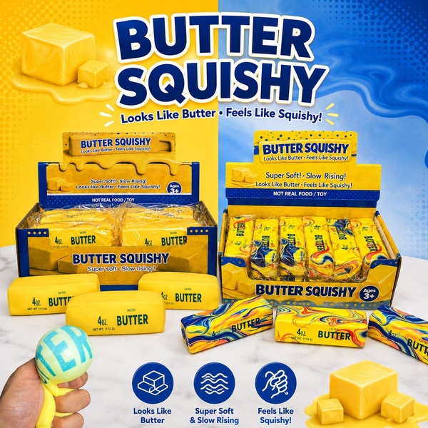Trend - Butter Squishy & Jucării Antistres Squishy